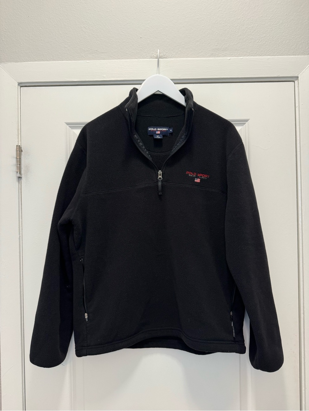 Polo Sport Ralph Lauren Polartec Fleece Black Pullover